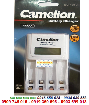 Camelion BC-1012, Máy sạc nhanh có màn hình LCD Camelion BC-1012- sạc pin 4 pin AA/AAA chính hãng